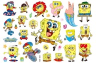 Umývateľné tetovanie pre deti SPANCH BOB CG103
