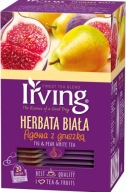 BIELY čaj s Figou a Hruškou 20 obálok IRVING