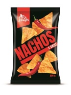Fanex NACHOS HORÚCE 500 G TRES AMIGOS chrumkavé PIKANTOVÉ nachos s CHILI