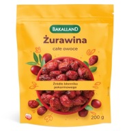 BAKALLAND SUŠENÉ BRUSNICE CELÉ OVOCIE 200G