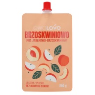 Jablkovo-broskyňová pena 200g * BROSKYŇOVÁ OWOLOVO