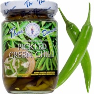 Horúce zelené chilli papričky 200g thajské