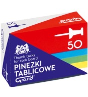 GRAND korkové špendlíky, 50 ks. farebný mix