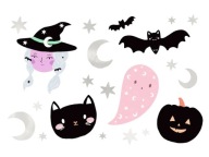 Umývateľné halloweenske tetovanie 20 ks