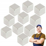 NEODYMIOVÝ MAGNET 3x3x3 mm - 10 ks.
