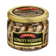 1x 250g MK šproty údené na oleji