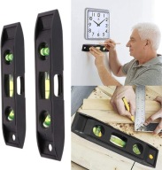 MAGNETICKÁ LEVEL 15CM 23CM ČIERNA sada 2 ks