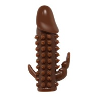 Baile TPR rukáv na penis, hnedý
