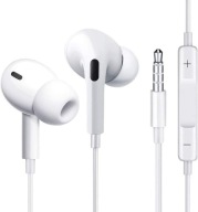 KÁBOVÉ SLÚCHADLÁ DO UŠÍ, BIELY MINI KONEKTOR 3,5 mm