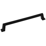 ZNAL NÁBYTKOVÁ ÚCHYTKA U102 MATNÁ ČIERNA. 160 mm AMIX