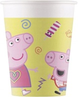 Peppa Pig papierové poháre, 200 ml, 8 ks.