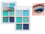 MAKEUP EYESHADOW PALETTE 6-farebná sada 3 ks