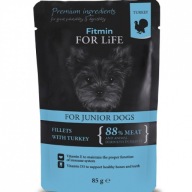 Fitmin For Life Junior Morčacie filety vrecúško 85g