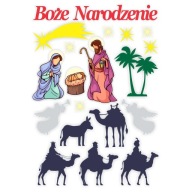 lepenka školské DEKORÁCIE NOVINY na OKENNÉ prázdniny VIANOCE MÁRIA r