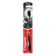 Stredná zubná kefka Colgate Charcoal Black 360