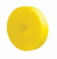 Leštiaca špongia pr. 80mm / žltá / pr