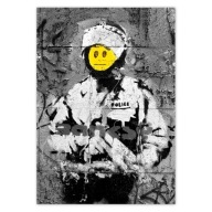 Samolepky A5 PION Banksy Smiley