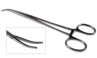 Rybárske kliešte, zakrivené, na odháčiky a odháčiky, 18 cm