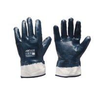 POTAHOVANÉ RUKAVICE NITRIL, N500, MANŽETA R.9 MOST
