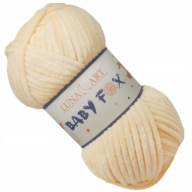 Plyšová priadza Baby Fox hrubá 100g NUT 42