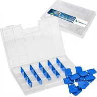 ORGANIZÁTOR box priehradky SKRUTKY návnady drobnosti korálky 19,5x29cm