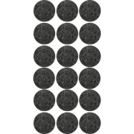 PLSTENÉ PODLOŽKY PRE NÁBYTkové STOLIČKY 25mm 18 ks