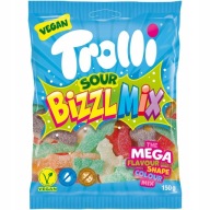 Trolli Bizzl Mix kyslé ovocné želé 150g DE