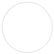 Kovový ráfik pre lapač snov biely 18 cm