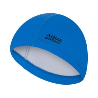 Plavecká čiapka Aqua-Sport PU Blue pre dospelých do bazéna