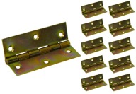 Nábytkový opletený pánt 70x43 x1,0mm - 10 ks