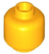 LEGO 3626c HEAD HEAD svetlooranžová (1g)