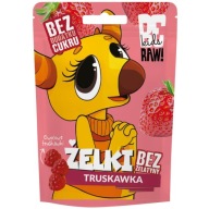 Jahodové želé bez cukru pre deti 35g BeRaw