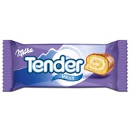 Milka Jemná mliečna tyčinka Piškótová tyčinka s mliečnou náplňou 37g z Českej republiky