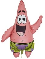 Fóliový balónik Patrick Patrick Hviezdica Spongebob