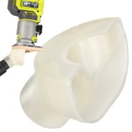 Adaptér spodného sania pre frézku RYOBI RTR18 RTR18-0 18V Ø35