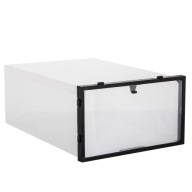 ORGANIZÉR KRABIČKA NÁDOBA NA OBUV S CHLOPOU 34x23x13,5cm VEĽKÁ SILNÁ 1ks