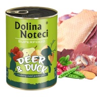 DOLINA NOTECI SUPERFOOD Krmivo pre psov Jeleń 400g
