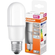 E27 LED žiarovka 10W = 75W 1050lm 6500K 200° OSRAM