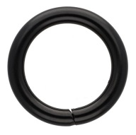 Kovový kožený prsteň 25 mm Extra matný