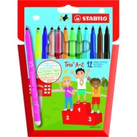 STABILO TRIO perá A-Z a-12