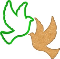 Formička Formička na perníčky COMMUNION Holub VTÁČEK PRAVÝ 9cm