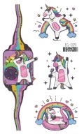 Umývateľné tetovanie pre deti GLITTER UNICORNS EG029