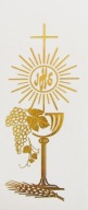 Nálepka na liturgickú sviečku SVÄTÉ PRIJÍMANIE