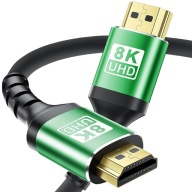 KÁBEL HDMI - HDMI 2.1 8K 4K 144Hz 1m