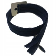 Skrytý zips YKK na šaty 30 NAVY BLUE 058