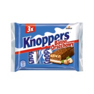 1x 120g KNOPPERS Oriešková tyčinka 3-bal