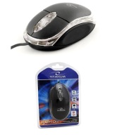 Titanová 3D myš RAPTOR TM102K optická čierna USB