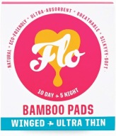 Flo Bamboo tenké denné/nočné hygienické vložky 15 ks