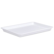 KUCHYŇSKÝ PODNOS PODKOR 30X20CM BIELY STOJAN NA JEDLO