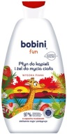 Bobini pena a gél do kúpeľa pre deti Jahoda